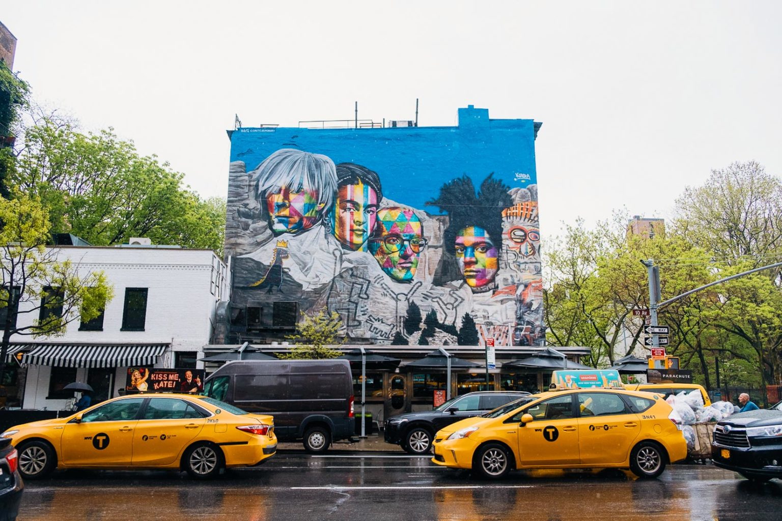 Photographier New York sous la pluie - Minou le chat